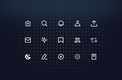 Twitter 2.0 Icons