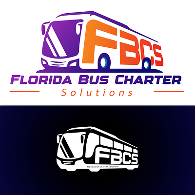 Florida Bus Charter Solutions branding design graphic design illustration logo minimal shopping experience typography ui vector