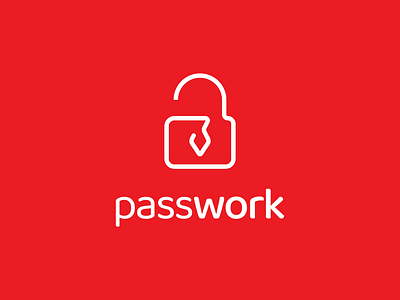 Passwork - Visual identity (alternative) branding design graphic design illustration logo