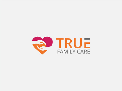 True Family Care Logo art branding business logo creative logo design graphic design illustration logo logo design logo designer logo folio logo maker logo process logobrand logos logotype minimal logo ui vectplus vista print