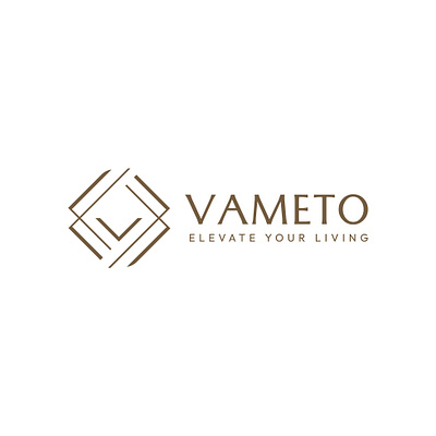 VAMETO Logo Design branding design graphic design logo mark monogram simple simple logo