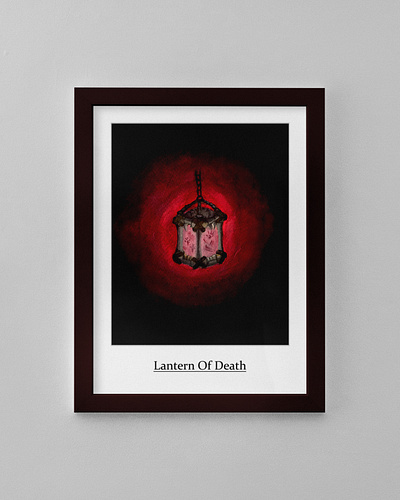 Lantern Of Death art chracharacter dark darksiders design game graphic design