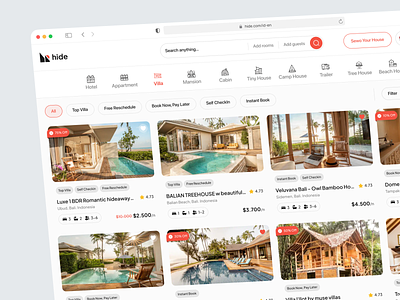 Hide - Real Estate Dashboard airbnb appartment buy dashboard home hotel house product design property real estate real estate agency real estate agent realtor rent ui uiux ux villa