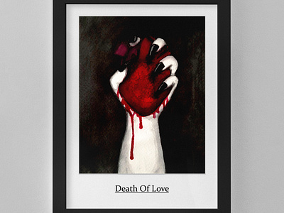 Death Of Love art bloodomen chracharacter dark design game graphic design keyn soul reaver