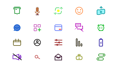 Daily UI Challenge 014 icons set app branding create icons design graphic design icon icon set icon set ui icons ui ux