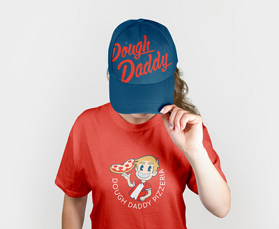 Dough Daddy Merch branding character design graphic design logo logo design merch design shirt design