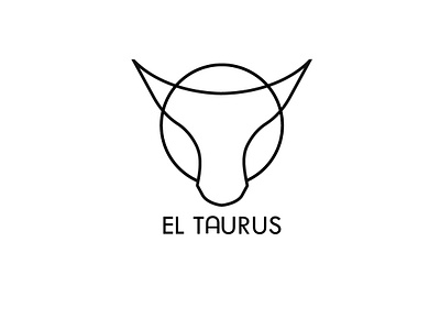 EL TAURUS design graphic design illustration logo vector