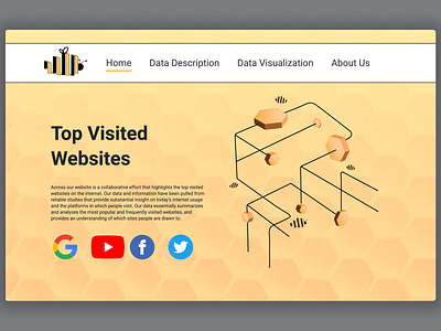 Data Bee Website bee graphic design logo website