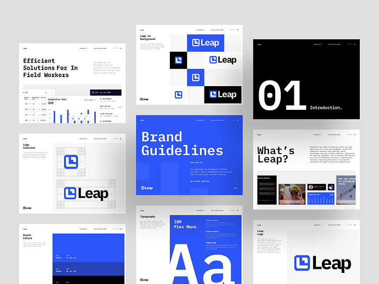 Leap - Visual Brand Identity by Odama on Dribbble