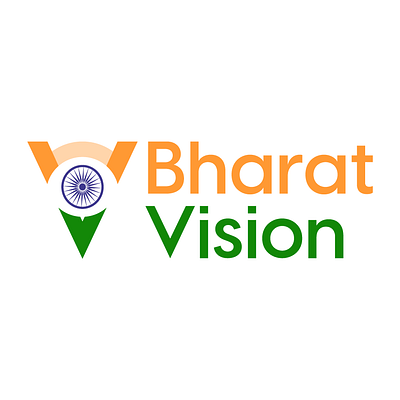 Bharat Vision branding design graphic design illustration logo typography vector