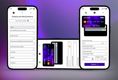 Credit Card Checkout Design. creditcard design dailyui day2 design designinspiration figma figmachallenge illustration iphone14pro minimalism ui