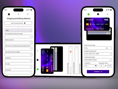 Credit Card Checkout Design. creditcard design dailyui day2 design designinspiration figma figmachallenge illustration iphone14pro minimalism ui