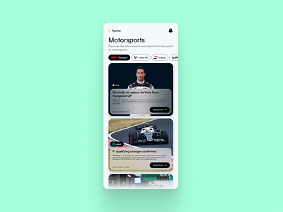 Daily UI - 016 app news ui dailyui mobile app mobile news ui mobile ui news ui