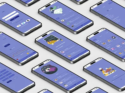 Laze, Mental health App and Website design ui ux