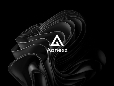 Aonexz Logo Design (Unused ) a logo aonexz logo beand best logo brand identity brand logo branding design graphic design illustration letterhead design logo logo design logofulio ui vector vectplus