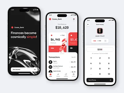 Bank App UI app bank bank app banking banking app design finance financial fintech mobile neobank ui ux