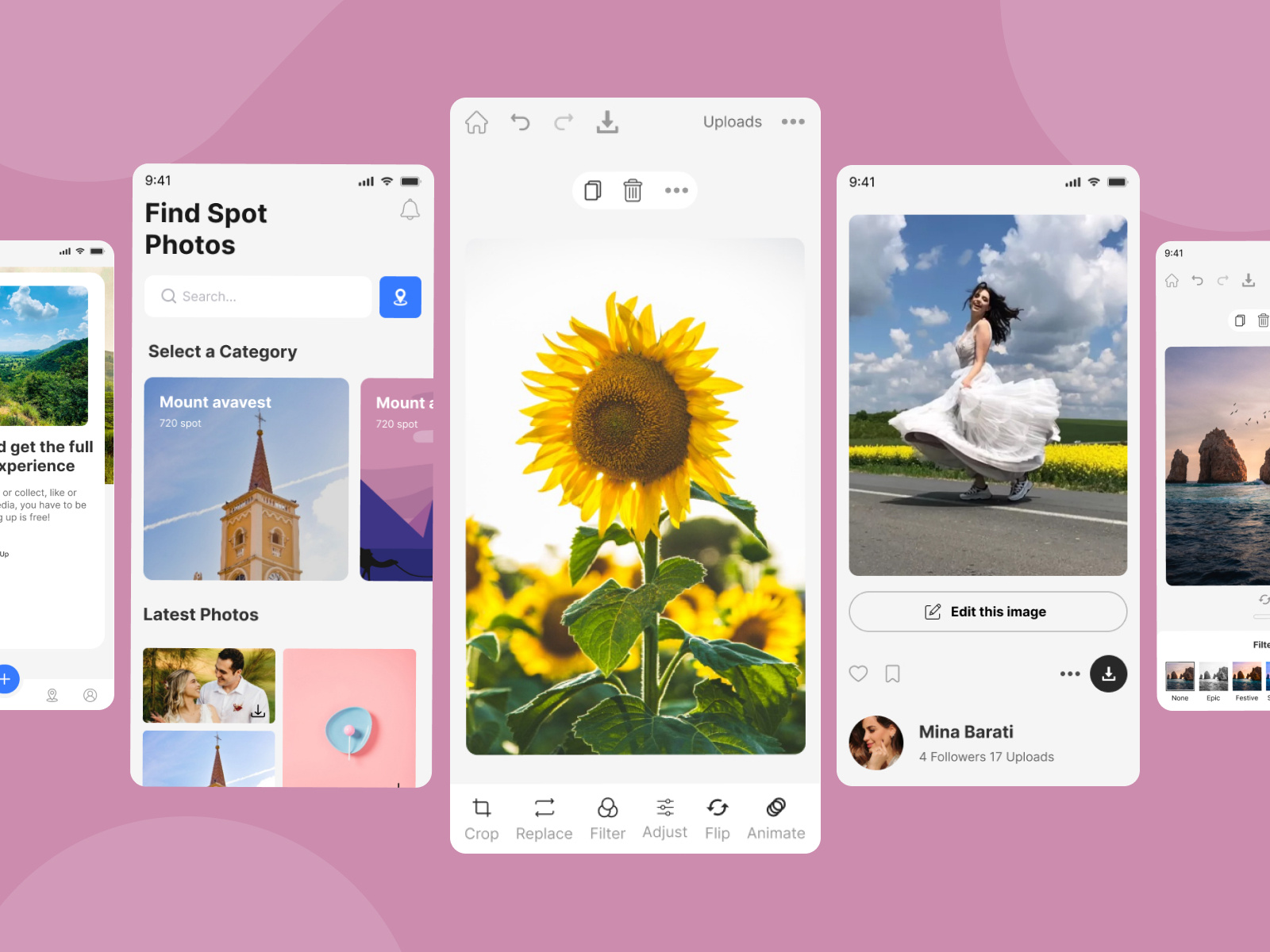 Gallery Mobile Apps by Manika khanom on Dribbble