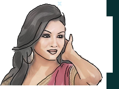 Portrait Practice_ Jaya Ahsan_01 illustration