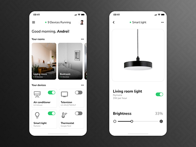 On/Off Switch | Daily UI #15 clean clean design daily ui daily ui 015 daily ui 15 daily ui challenge figma figma design mobile mobile design on off on off switch product product design smart home smart light ui ui design ux ux design