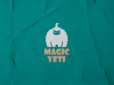 Yeti kid logo branding character graphic design hat illustration logo logotype magic mascot modern monster snow yeti