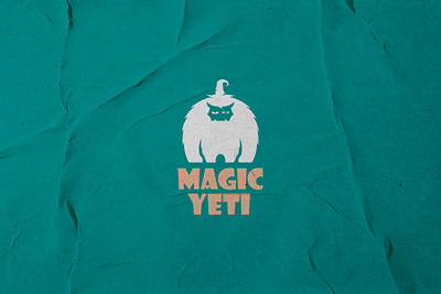 Yeti kid logo branding character graphic design hat illustration logo logotype magic mascot modern monster snow yeti