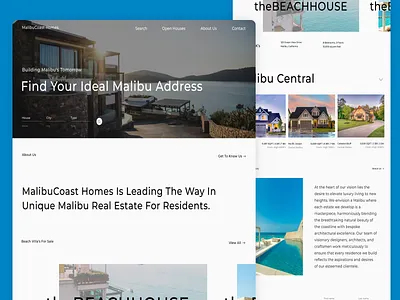 Real Estate Landing Page In Figma design figma landing page real estate real estate landing page ui ui design web design web designer wordpress wordpress designer