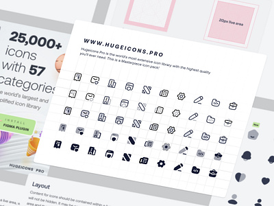 The Biggest Icon Library for Figma 2023 design system discount figma icons gumroad icon icon grid icon system iconography iconpack icons iconset solid