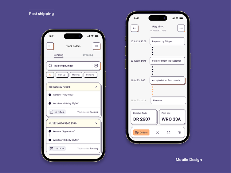 Post Ship - app for tracking your shipment in detail by K&Z Design on ...