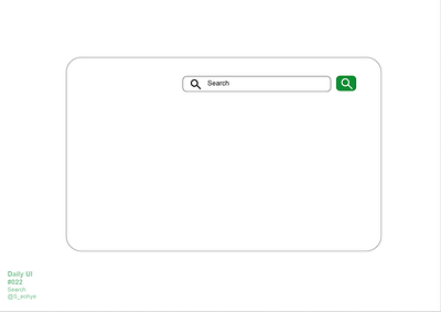 search uiux (dailyui 022) dailyui search uiux