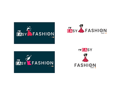 Easy Fashion - Logo Design app branding design graphic design illustration logo typography ui user vector