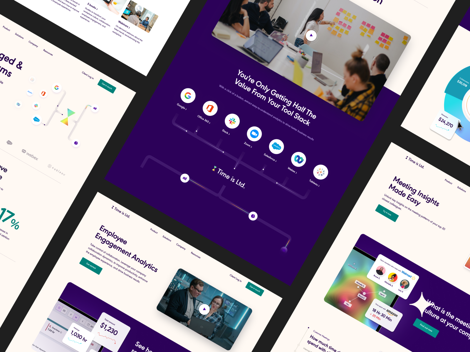 Time is Ltd. – Website animation aplication app design graphic design time ui ux web