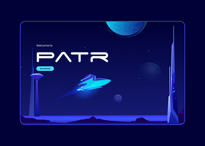 PATR - Cyberpunk Theme Assets branding design graphic design illustration logo vector