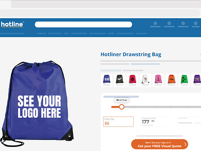 hotline: your easy way to promotional products animation bags branded products delivery drawstring bags how to video intro video motion motion graphics promotional products