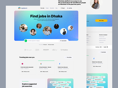 Job Seeker Website clientprojects designcollaboration designerswanted designforhire designthinking digitalproduct freelancedesigner hireme hiringdesigners jobseekerwebsite productdesign productdesigner ui uiinspiration uiuxdesign userexperience userinterface uxdesign uxui webdesign