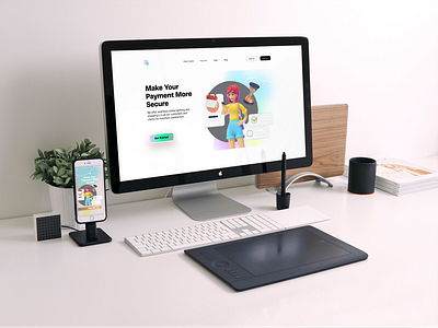 Make Your Payment More Secure branding ui uiux