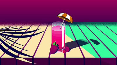 Take a Sip animation illustration motion design motion graphics