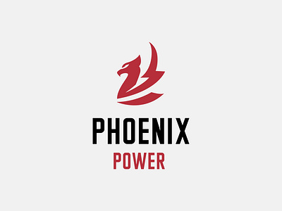 Phoenix Power Logo Design branding design graphic design illustration logo vector