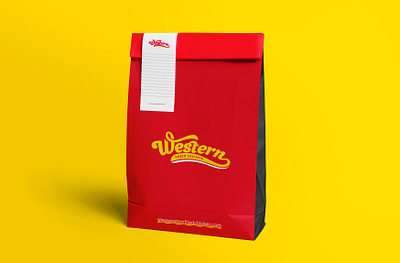 Western Fried Chicken branding design graphic design illustration logo minimal shopping experience typography vector