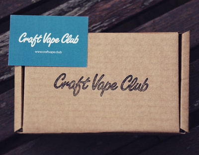 💨 Craft Vape Club - Branding (2016) branding design graphic design logo