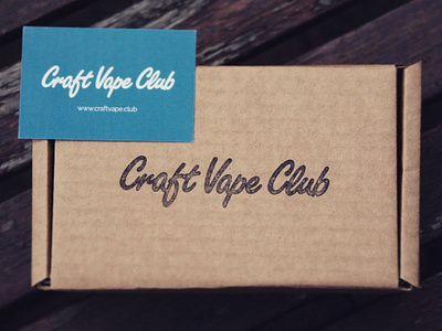 💨 Craft Vape Club - Branding (2016) branding design graphic design logo