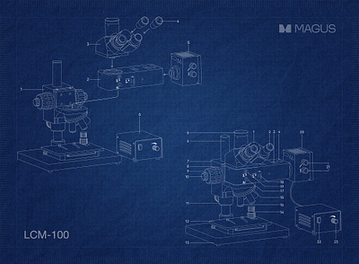 Technical illustration for user's guides, 2023 illustration technical drawing vector