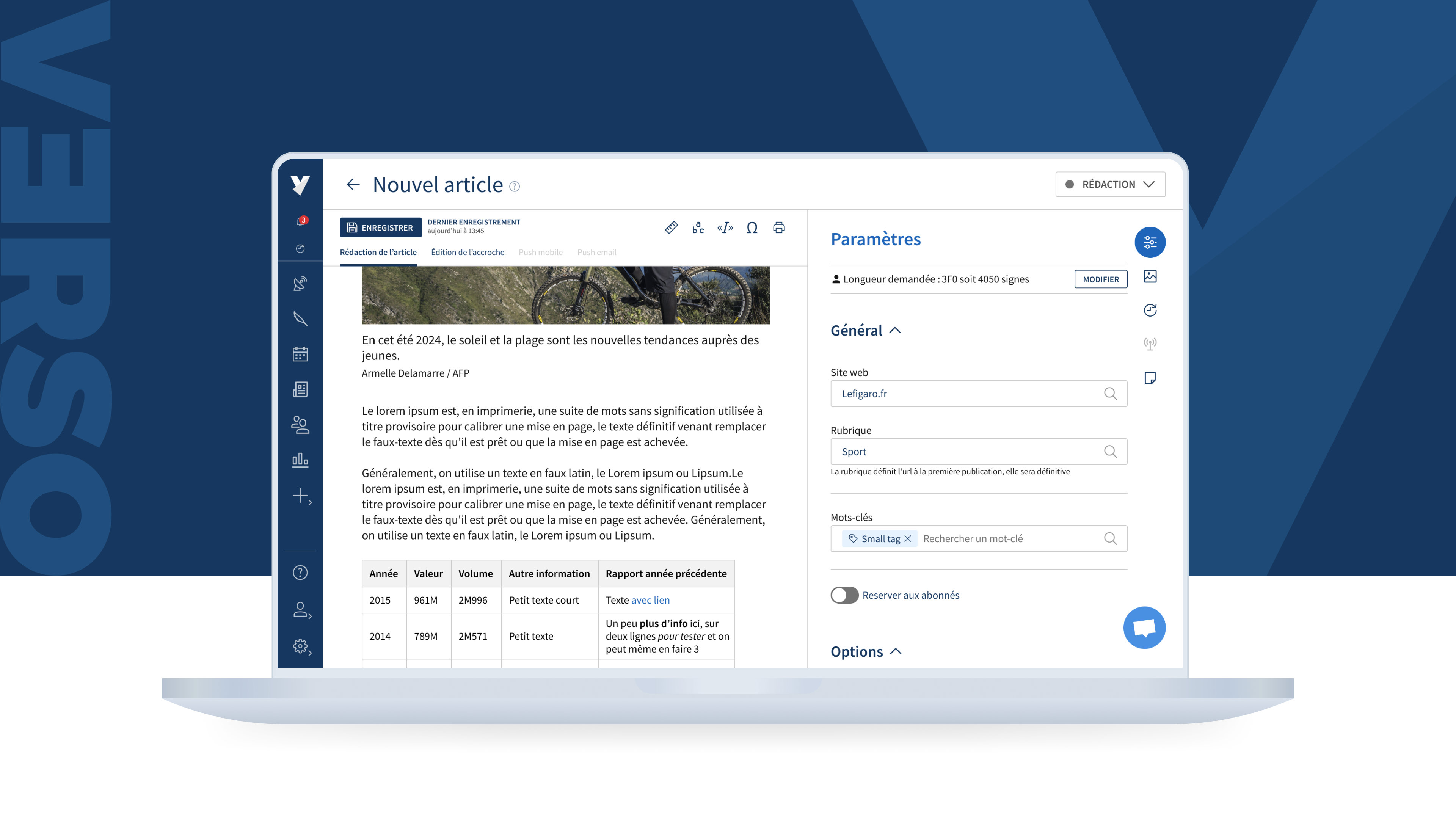 CMS - EDITORIAL TOOL cms content management system editorial editorial tool form graphic design interactive design journalism ui