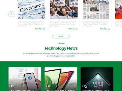 News Website braking news creative design enents figma news news websit technology news tranding news ui