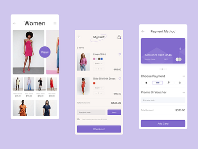 E-commerce - Mobile app app design ui ux