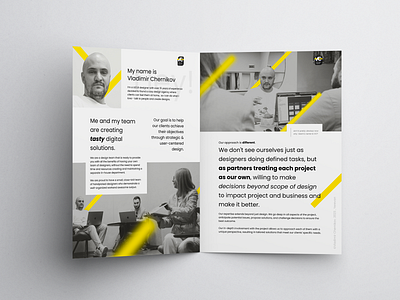 Pages from New CV branding clean design graphic design illustration ui