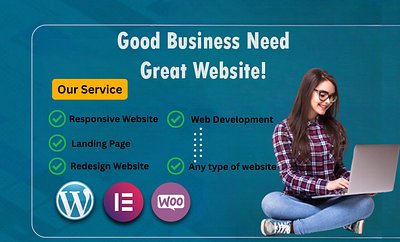 i can create a creative WordPress Website for your Business branding design graphic design illustration logo travelar website ui vector web desigen web development