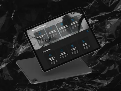 Landing page for geodetic company | Geodata design landing page logo logo design ui ux uxui web design