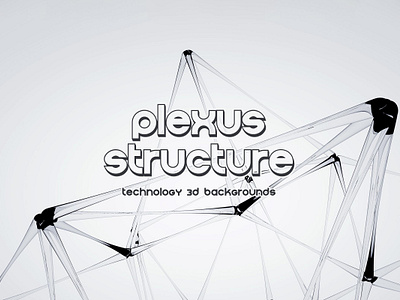 3D Glass Plexus Structure Backgrounds 3d 3d illustration 3d render 3d rendering abstract atom background complex connect connection futuristic illustration medicine molecule plexus plexus structure polygon polygonal technology wallpaper