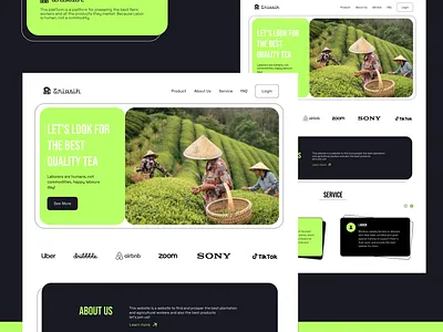 WEB DESIGN - TRIASIH appdesign branding creativelayout designmockup designprocess digitaldesign dribbbleshot interactiondesign typography ui uiinspiration userexperience userinterface ux uxdesign visualdesign webdesign