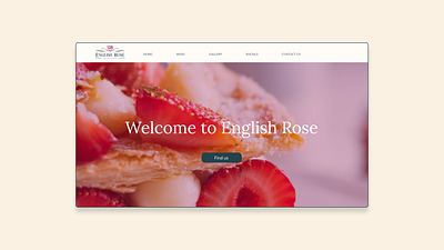 Café Website branding cafe design freelance hire menu restaurant ui ux webdesign